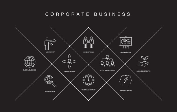 企业业务线图标图片下载