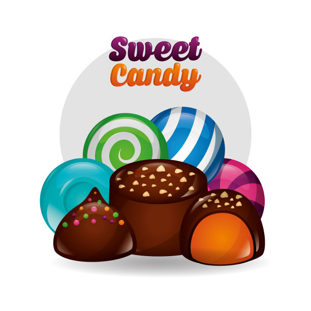 甜蜜的糖果的概念图片下载