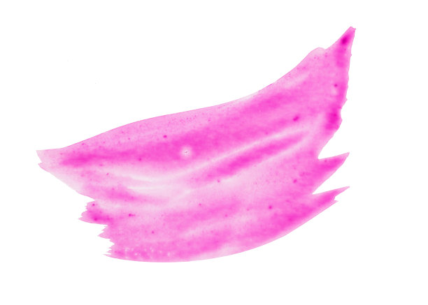 白色背景上的一抹油漆图片下载