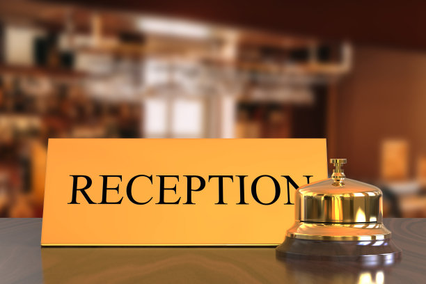 旅馆服务台的服务铃图片下载