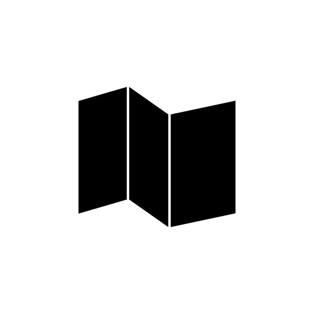 发现纸图标。移动概念和web应用的web图标元素。孤立的未暴露的纸图标可以用于网络和移动图片下载