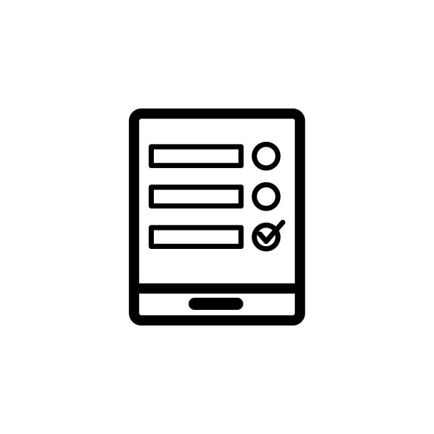 平板电脑图标中的在线申请表。可用于Web和移动的Web图标元素。平板电脑图标中孤立的在线申请表可用于Web和移动图片下载