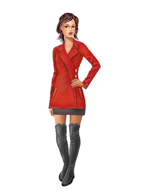 时装设计25图片下载