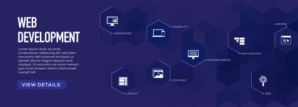 网页开发横幅设计图片下载