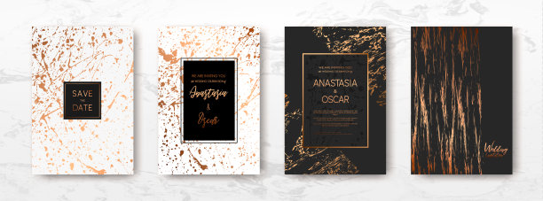 金大理石模板，艺术封面设计。图片下载