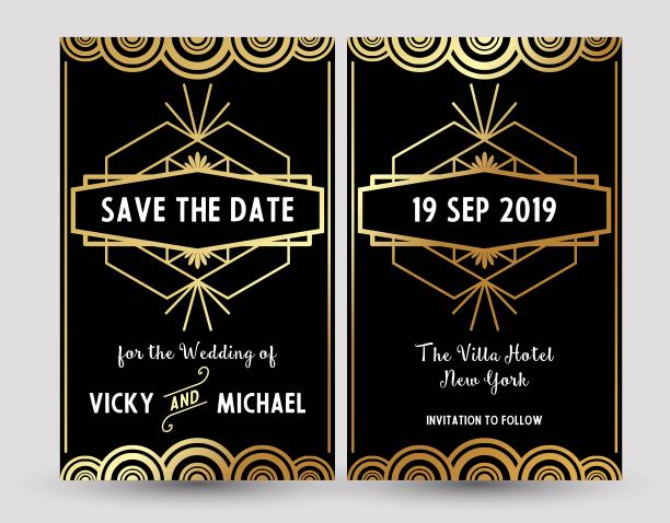 美丽的装饰艺术矢量模板图片下载