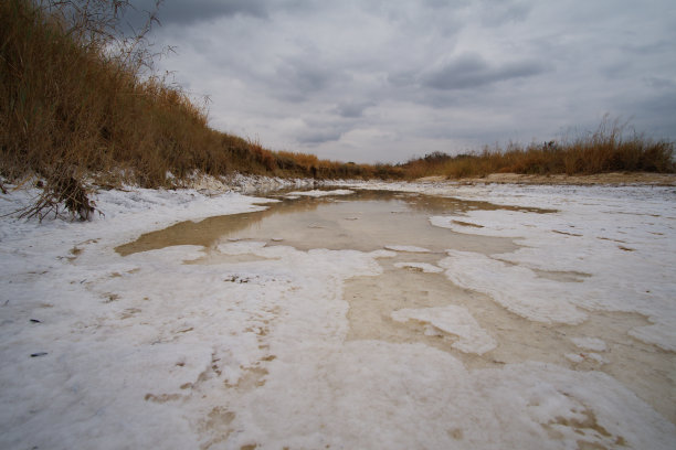 广阔的基萨马盐平原，本戈，安哥拉图片下载