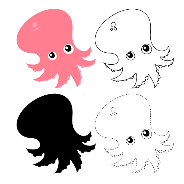 为孩子设计的工作表向量图片下载