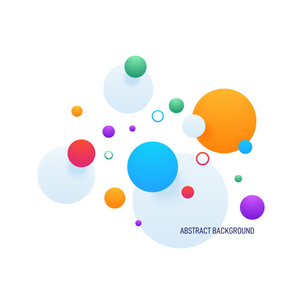 抽象彩色渐变几何形状背景图片下载