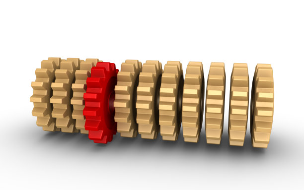 与众不同的齿轮图片下载