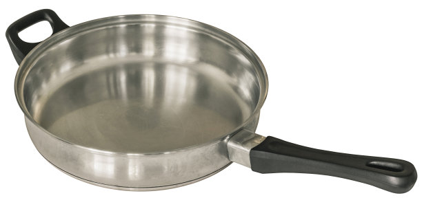 旧的重型不锈钢磨损盘孤立在白色背景上图片下载