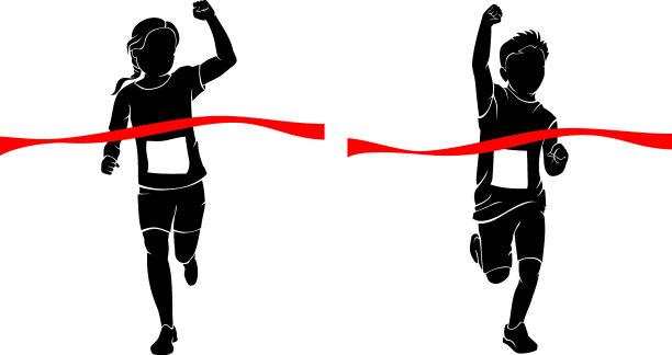 孩子们跑的赢家图片下载