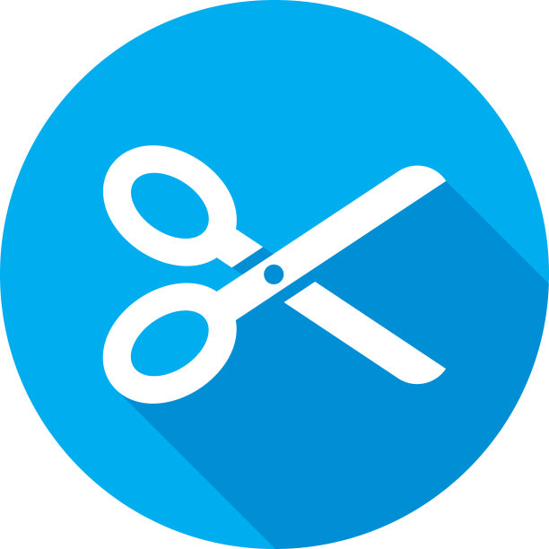 剪刀图标轮廓图片下载