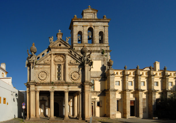 Évora -我们的圣母教堂和修道院-联合国教科文组织世界遗产，阿连特霍，葡萄牙图片下载