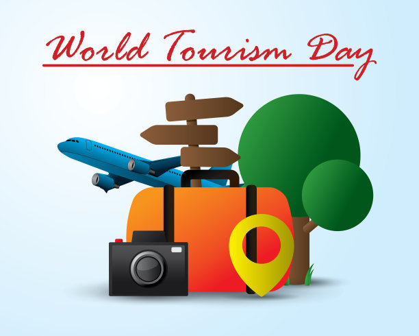 世界旅游日旅游日插图图片下载