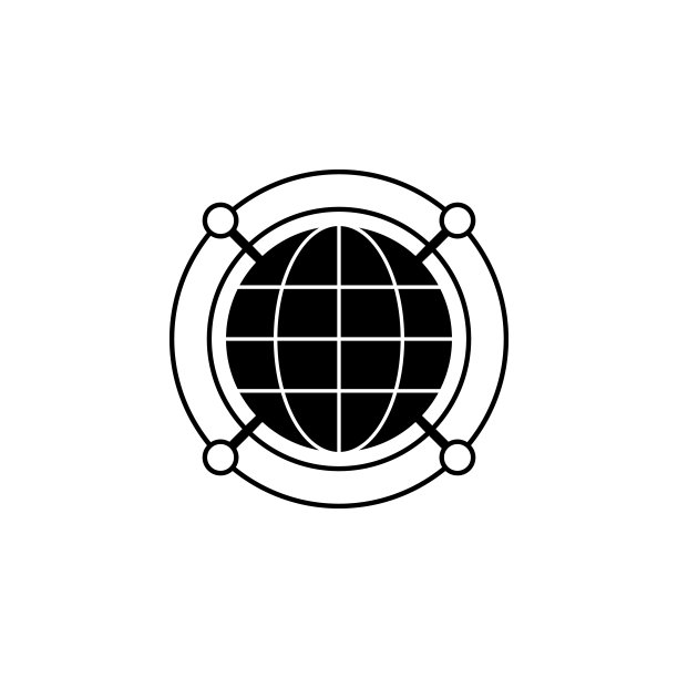 灰色网络矢量图标上孤立的白色背景，标志的社会电缆元素图片下载