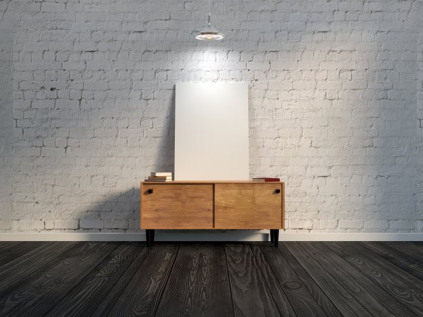 老式马桶上的空白白色海报图片下载