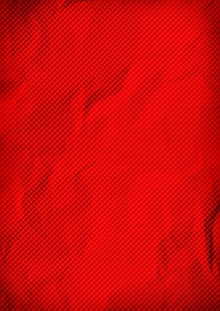 红色皱格子纸背景图片下载