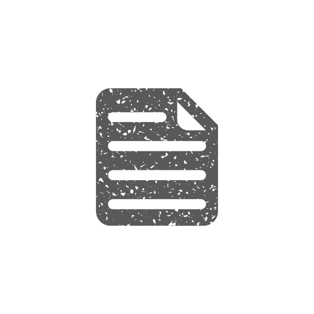 Grunge风格图标 - 文档符号图片下载