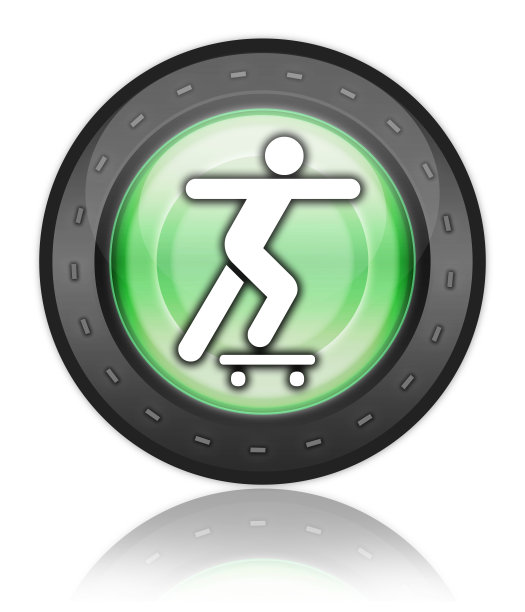 图标，按钮，象形文字滑板图片下载