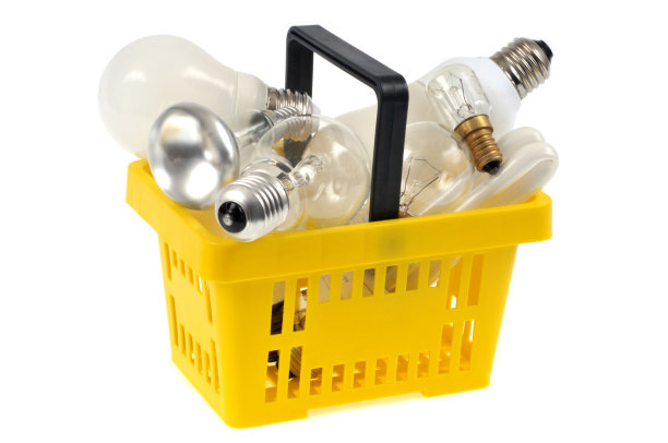 一篮子灯泡图片下载