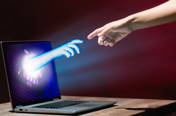 虚拟现实或人工智能技术概念。图片下载