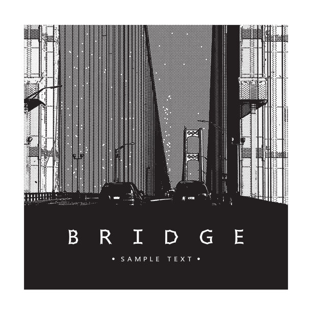 麦基诺桥——密歇根州著名的建筑建筑。图片下载