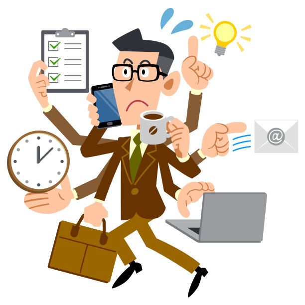 穿夹克的人太忙了图片下载