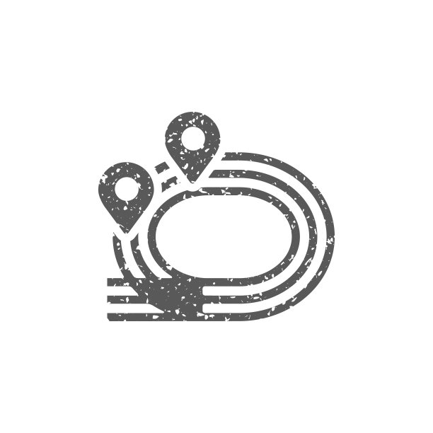 做旧图标：短跑场地图片下载