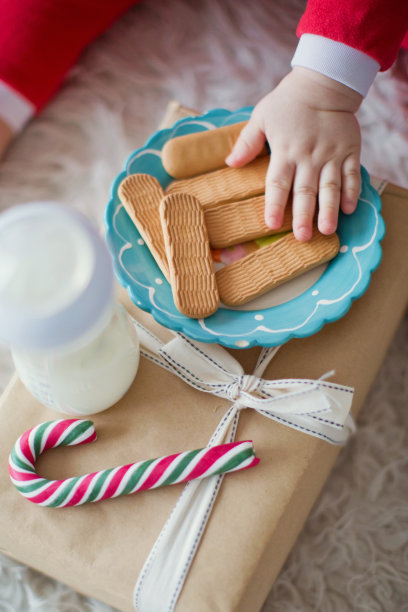 牛奶和饼干图片下载