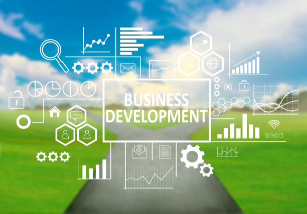 企业发展的概念图片下载