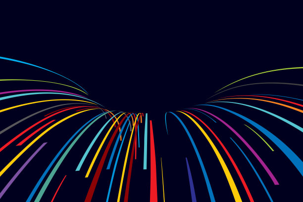 抽象线向量背景图片下载