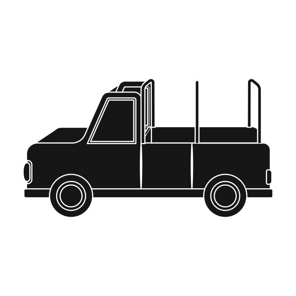 机旅行。非洲狩猎单图标黑色风格矢量符号股票插图web。图片下载