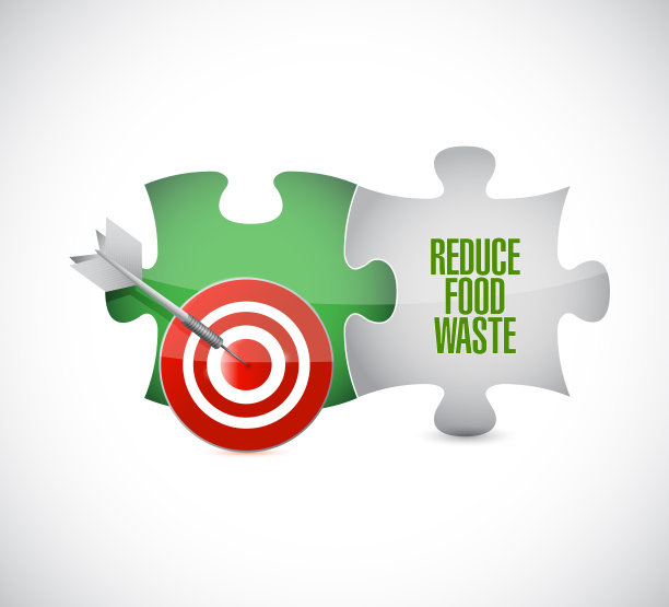 减少食物浪费拼图信息图片下载