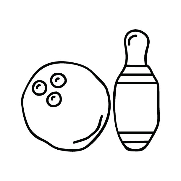 打保龄球图片下载