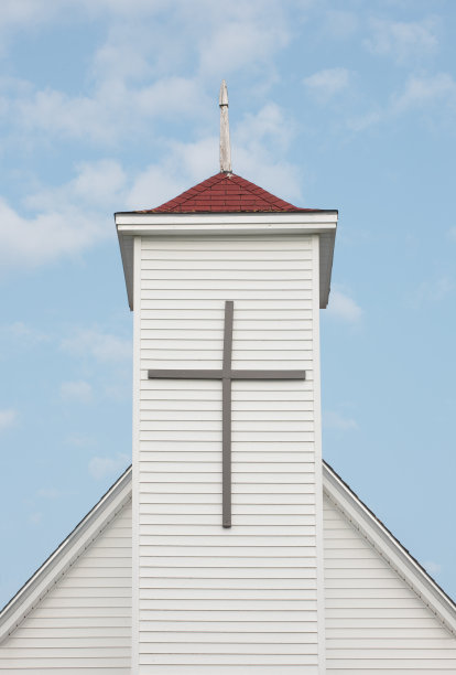 教堂的尖塔图片下载