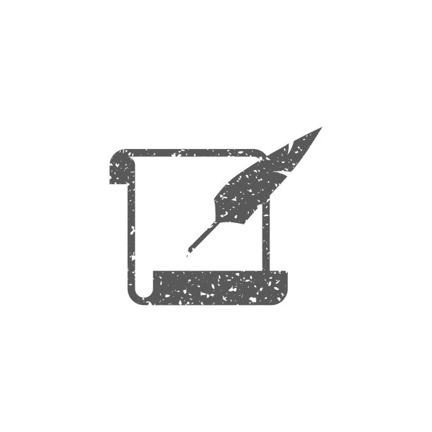 垃圾图标-信鹅毛笔图片下载