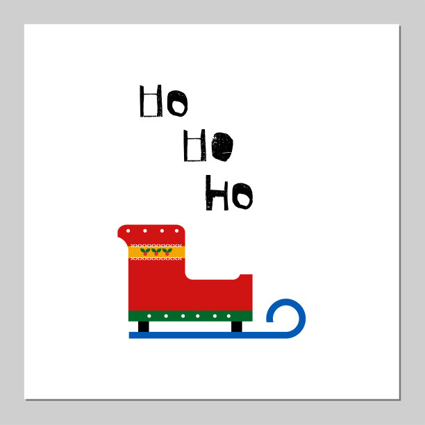 矢量平面卡通插图设计圣诞快乐图片下载