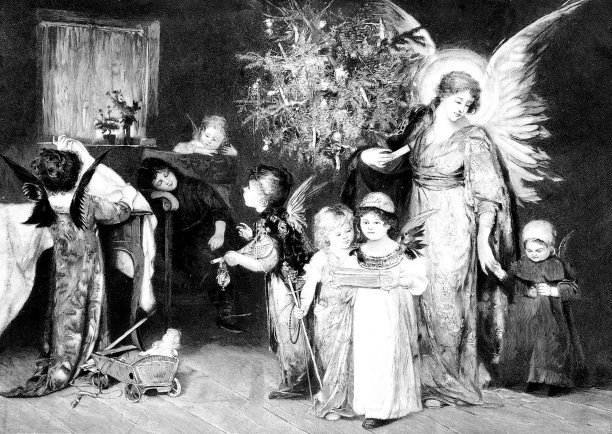 孩子们的圣诞梦想图片下载