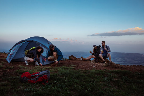 在美景中醒来真好图片下载