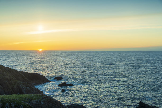 刘易斯屁股上的日出风景图片下载