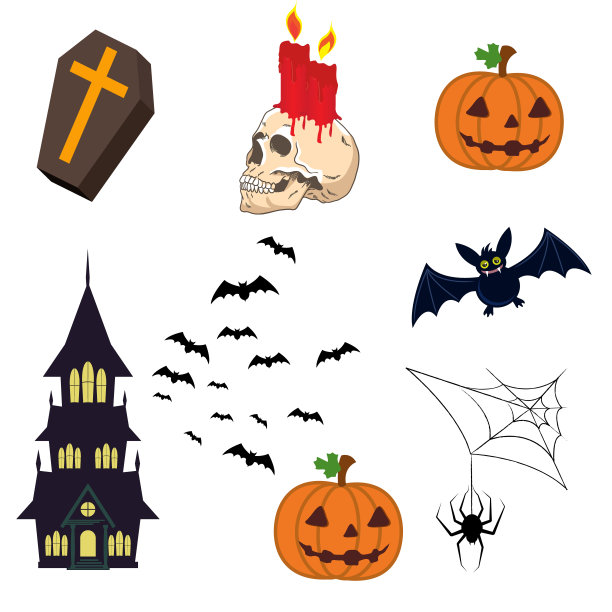 万圣节设计图片下载