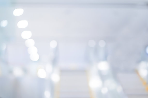 抽象模糊的白色工作场所或医院走廊背景概念。图片下载