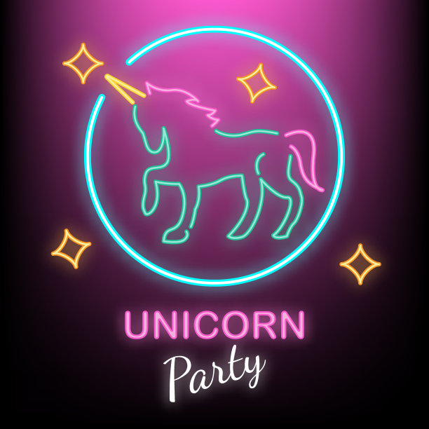 独角兽标志3图片下载