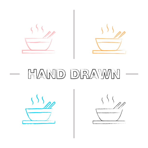 热门中国菜的图标图片下载