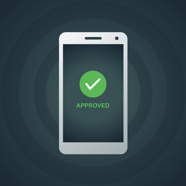 智能手机的认可标志图片下载