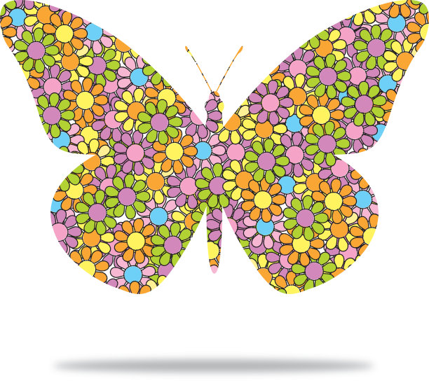 花蝴蝶图标图片下载