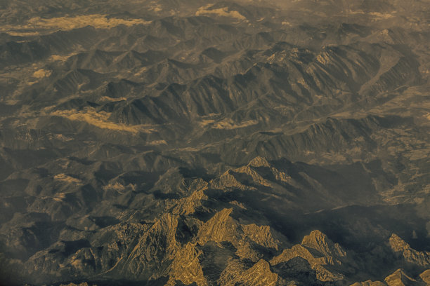 山景鸟瞰图图片下载
