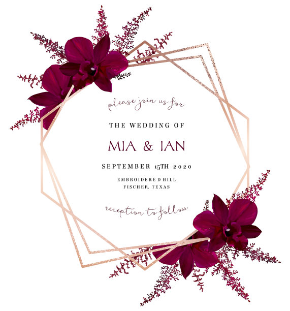 马萨拉色暗异兰花，紫红色落新妇矢图案图片下载