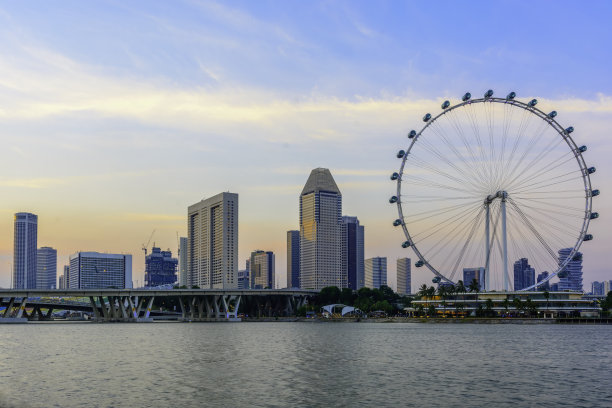 晚上的新加坡飞人图片下载